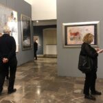 23.02.2020. Sandomierz. Wystawa „Niebezpieczne zabawy” Henryka Cześnika / Grażyna-Szlęzak-Wójcik / Radio Kielce