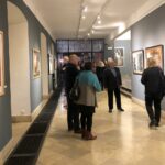 23.02.2020. Sandomierz. Wystawa „Niebezpieczne zabawy” Henryka Cześnika / Grażyna-Szlęzak-Wójcik / Radio Kielce