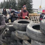 23.02.2020. Sandomierz. Budowa wybiegu dla psów ze schroniska / Grażyna-Szlęzak-Wójcik / Radio Kielce