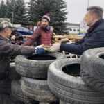 23.02.2020. Sandomierz. Budowa wybiegu dla psów ze schroniska / Grażyna-Szlęzak-Wójcik / Radio Kielce
