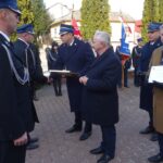 09.02.2020. Iwaniska. Uroczystość przekazania samochodów dla OSP w Iwaniskach i OSP w Kamieńcu / Emilia Sitarska / Radio Kielce