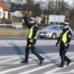 09.02.2020 Górno. Kontrola drogowa. Policja / Jarosław Kubalski / Radio Kielce