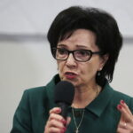 03.10.2019. Ćmielów. Marszałek Sejmu RP Elżbieta Witek (na zdjęciu) i wojewoda Agata Wojtyszek spotkały się z mieszkańcami / Jarosław Kubalski / Radio Kielce