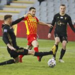 08.02.2020 Kielce. Mecz Korona Kielce - Górnik Zabrze. Milan Radin / Jarosław Kubalski / Radio Kielce