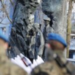 09.02.2020 Kielce. Uroczystości pod pomnikiem Armii Krajowej w 78. rocznicę przemianowania ZWZ w AK / Jarosław Kubalski / Radio Kielce