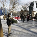 09.02.2020 Kielce. Uroczystości pod pomnikiem Armii Krajowej w 78. rocznicę przemianowania ZWZ w AK / Jarosław Kubalski / Radio Kielce