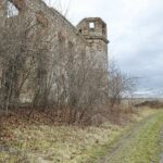 10.02.2020 Podzamcze Piekoszowskie. Ruiny pałacu Tarłów / Jarosław Kubalski / Radio Kielce