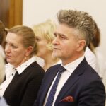 11.02.2020 Kielce. Diecezjalne obchody Światowego Dnia Chorego. Msza w hospicjum. Senator Krzsztof Słoń / Jarosław Kubalski / Radio Kielce