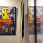 11.02.2020 Kielce. Dworek Laszczyków. Wystawa plakatów zapowiadających wydarzenia w muzeach etnograficznych / Jarosław Kubalski / Radio Kielce