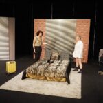 12.02.2020 Kielce. Mała scena KCK. Próba prasowa spektaklu "Prawda" Teatru TeTaTeT. Beata Pszeniczna i Mirosław Bieliński / Jarosław Kubalski / Radio Kielce