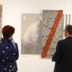 14.02.2020 Kielce. BWA. Wernisaż trzech wystaw. Marek Wawro - malarstwo / Jarosław Kubalski / Radio Kielce