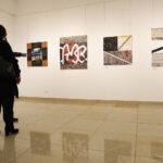 14.02.2020 Kielce. BWA. Wernisaż trzech wystaw. Marek Wawro - malarstwo / Jarosław Kubalski / Radio Kielce