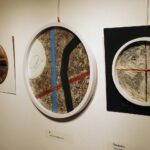 14.02.2020 Kielce. BWA. Wernisaż trzech wystaw. Marek Wawro - malarstwo / Jarosław Kubalski / Radio Kielce