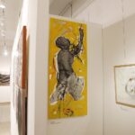 14.02.2020 Kielce. BWA. Wernisaż trzech wystaw. Marek Wawro - malarstwo / Jarosław Kubalski / Radio Kielce