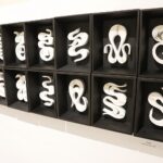 14.02.2020 Kielce. BWA. Wernisaż trzech wystaw. Agnieszka Andruszkiewicz - obiekty z papieru / Jarosław Kubalski / Radio Kielce