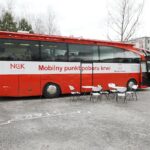 18.02.2020 Kielce. Policjanci oddają krew w ramach akcji "Nie Rozlewaj Krwi Na Drodze" / Jarosław Kubalski / Radio Kielce