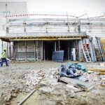 18.02.2020 Kielce. WDK. Budowa sceny teatralno - kinowej / Jarosław Kubalski / Radio Kielce