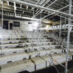 18.02.2020 Kielce. WDK. Budowa sceny teatralno - kinowej / Jarosław Kubalski / Radio Kielce