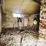 18.02.2020 Kielce. WDK. Budowa sceny teatralno - kinowej / Jarosław Kubalski / Radio Kielce