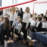 24.02.2020 Drugnia. Otwarcie hali sportowej przy szkole podstawowej / Jarosław Kubalski / Radio Kielce