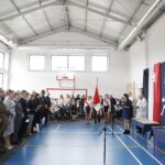 24.02.2020 Drugnia. Otwarcie hali sportowej przy szkole podstawowej / Jarosław Kubalski / Radio Kielce