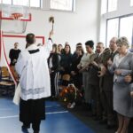 24.02.2020 Drugnia. Otwarcie hali sportowej przy szkole podstawowej / Jarosław Kubalski / Radio Kielce