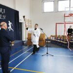 24.02.2020 Drugnia. Otwarcie hali sportowej przy szkole podstawowej / Jarosław Kubalski / Radio Kielce