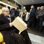 25.02.2020 Radio Kielce. Redakcja rozdawała słuchaczom budki lęgowe dla ptaków / Jarosław Kubalski / Radio Kielce