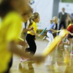 27.02.2020 Kielce. Hala Legionów.  I Świętokrzyska Olimpiada Przedszkolaka / Jarosław Kubalski / Radio Kielce