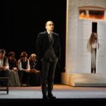 28.02.2020 Kielce. Teatr im. Stefana Żeromskiego. Rejestracja dla TVP Kultura spektaklu „Widnokrąg” Wiesława Myśliwskiego / Jarosław Kubalski / Radio Kielce