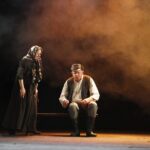 28.02.2020 Kielce. Teatr im. Stefana Żeromskiego. Rejestracja dla TVP Kultura spektaklu „Widnokrąg” Wiesława Myśliwskiego / Jarosław Kubalski / Radio Kielce