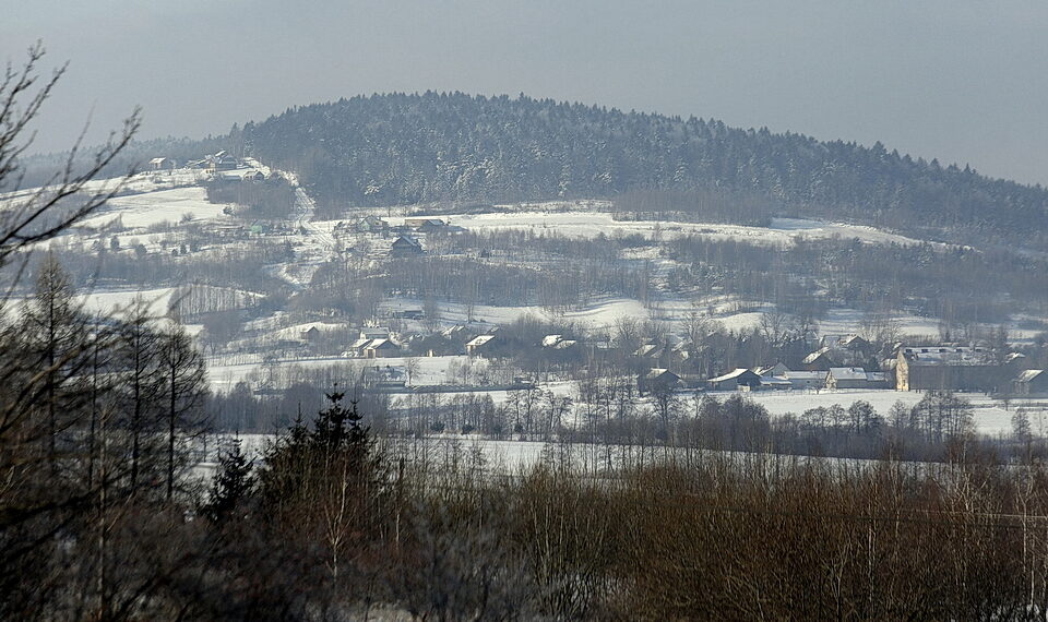 Góry Świętokrzyskie. Łysica. Zima. / Jarosław Kubalski / Radio Kielce