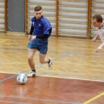 22.02.2020 Kielce. Mistrzostwa Polski Wyższych Seminariów Duchownych i Zakonnych w halowej piłce nożnej. Mecz Toruń - Wrocław / Jarosław Kubalski / Radio Kielce