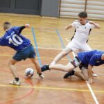 22.02.2020 Kielce. Mistrzostwa Polski Wyższych Seminariów Duchownych i Zakonnych w halowej piłce nożnej. Mecz Toruń - Wrocław / Jarosław Kubalski / Radio Kielce