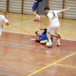 22.02.2020 Kielce. Mistrzostwa Polski Wyższych Seminariów Duchownych i Zakonnych w halowej piłce nożnej. Mecz Toruń - Wrocław / Jarosław Kubalski / Radio Kielce