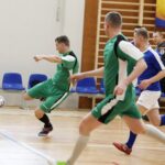 22.02.2020 Kielce. Mistrzostwa Polski Wyższych Seminariów Duchownych i Zakonnych w halowej piłce nożnej. Mecz Sandomierz - Gniezno / Jarosław Kubalski / Radio Kielce