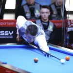 26.02.2020 Kielce. Bilard. Nosan Kielce. Sebastian Batkowski / Jarosław Kubalski / Radio Kielce