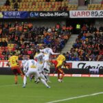 16.02.2020. Białystok. Mecz Jagiellonia Białystok - Korona Kielce / Krzysztof Bujnowicz / Radio Kielce