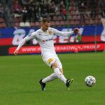 23.02.2020 Kraków. Mecz Wisła Kraków - Korona Kielce. Mateusz Spychała / Krzysztof Bujnowicz / Radio Kielce