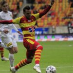 16.02.2020. Białystok. Mecz Jagiellonia Białystok - Korona Kielce / Krzysztof Bujnowicz / Radio Kielce