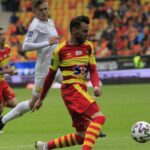 16.02.2020. Białystok. Mecz Jagiellonia Białystok - Korona Kielce / Krzysztof Bujnowicz / Radio Kielce