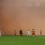 16.02.2020. Białystok. Mecz Jagiellonia Białystok - Korona Kielce / Krzysztof Bujnowicz / Radio Kielce
