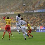 16.02.2020. Białystok. Mecz Jagiellonia Białystok - Korona Kielce / Krzysztof Bujnowicz / Radio Kielce