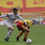 16.02.2020. Białystok. Mecz Jagiellonia Białystok - Korona Kielce / Krzysztof Bujnowicz / Radio Kielce