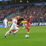 23.02.2020 Kraków. Mecz Wisła Kraków - Korona Kielce. Mateusz Spychała / Krzysztof Bujnowicz / Radio Kielce