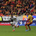 16.02.2020. Białystok. Mecz Jagiellonia Białystok - Korona Kielce / Krzysztof Bujnowicz / Radio Kielce