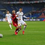 23.02.2020 Kraków. Mecz Wisła Kraków - Korona Kielce. Adnan Kovacević / Krzysztof Bujnowicz / Radio Kielce