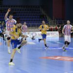 Zaporoże. 13. kolejka Ligi Mistrzów piłkarzy ręcznych: Motor Zaporoże - PGE VIVE Kielce / Arkadiusz Milcarz / Radio Kielce