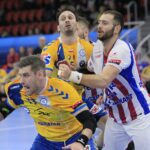 Zaporoże. 13. kolejka Ligi Mistrzów piłkarzy ręcznych: Motor Zaporoże - PGE VIVE Kielce / Arkadiusz Milcarz / Radio Kielce