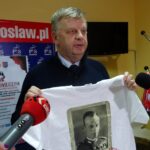 28.02.2020 Ostrowiec. Konferencja przed Biegiem Tropem Wilczym. Na zdjęciu: senator Jarosław Rusiecki / Emilia Sitarska / Radio Kielce
